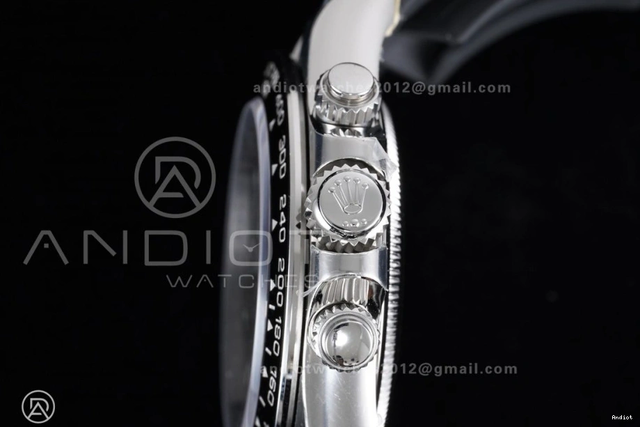 on Black 126519 Dial Edition VS4131 (Weighted) Strap V2 Daytona Best Gray 1:1 VSF Oysterflex 0119